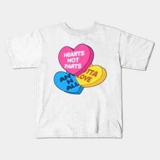 Pan Convo Hearts Kids T-Shirt